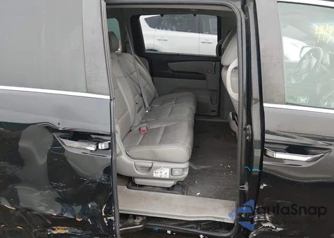 2012 Honda Odyssey Ex-L z USA, uszkodzony, nr VIN 5FNRL5H62CB141503